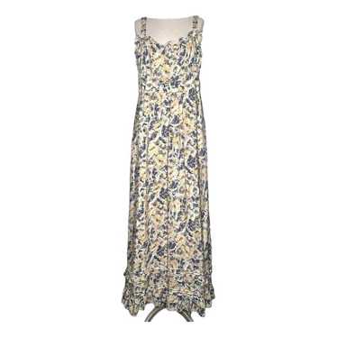 Anthropologie Silk maxi dress