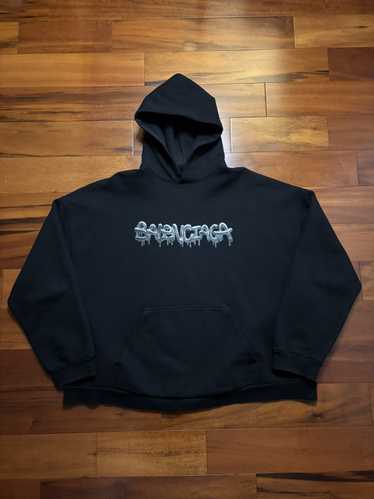 Balenciaga Balenciaga Slime Logo Hoodie