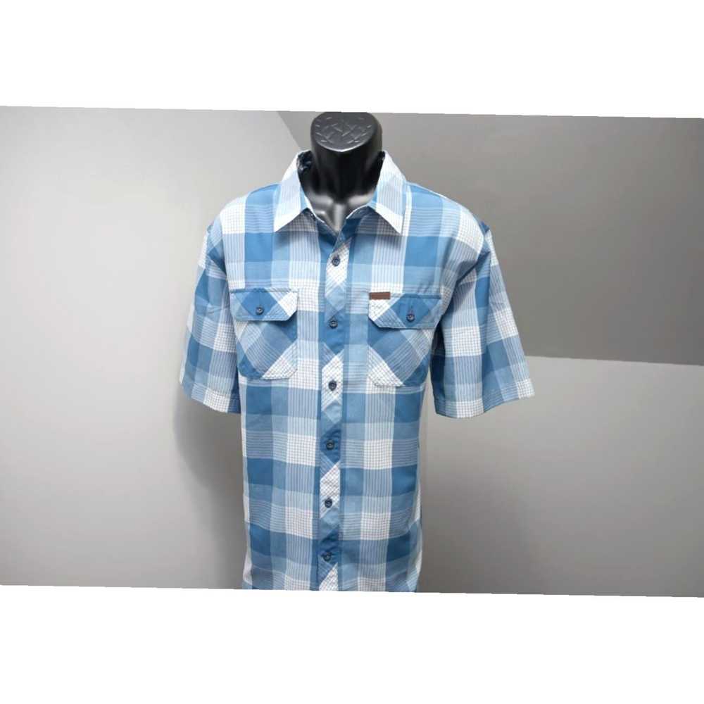 Orvis Breathable Plaid Short Sleeve Mens Size XL … - image 2