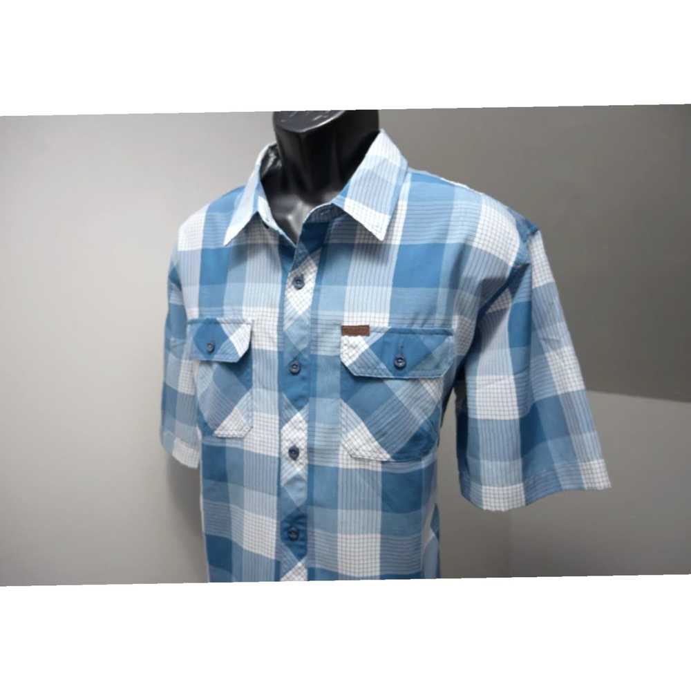 Orvis Breathable Plaid Short Sleeve Mens Size XL … - image 3