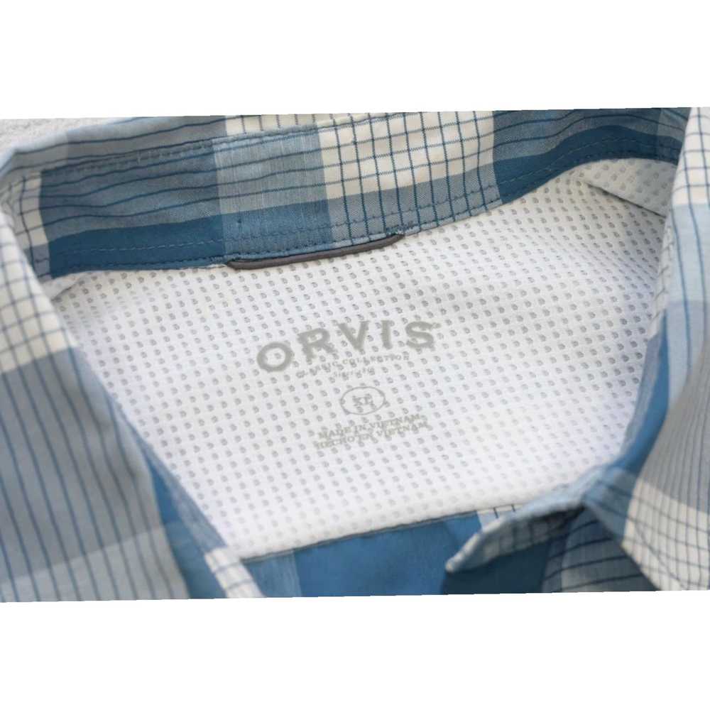 Orvis Breathable Plaid Short Sleeve Mens Size XL … - image 7