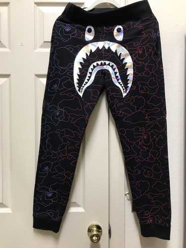 パンツ BAPE REFLECTIVE SHARK 2LAYER PANTS Bape REFLECTIVE SHARK 2LAYER PANTS | Grailed