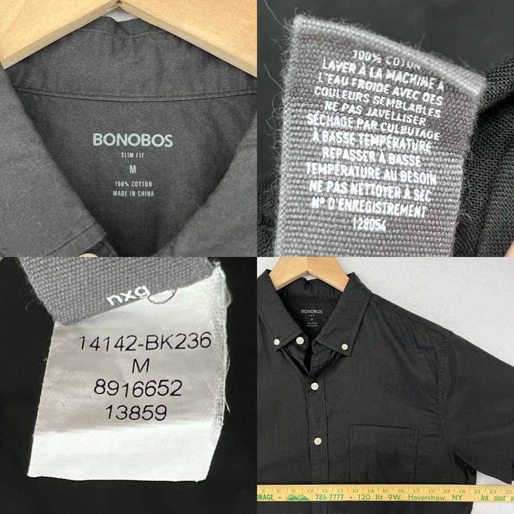 Bonobos Mens Slim Fit Oxford Shirt in Black Cotto… - image 8