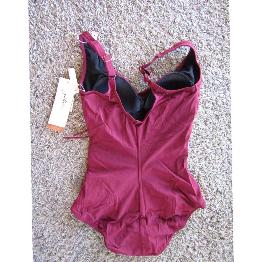 Vintage Gottex Classics Wine One Piece Swimsuit f… - image 3