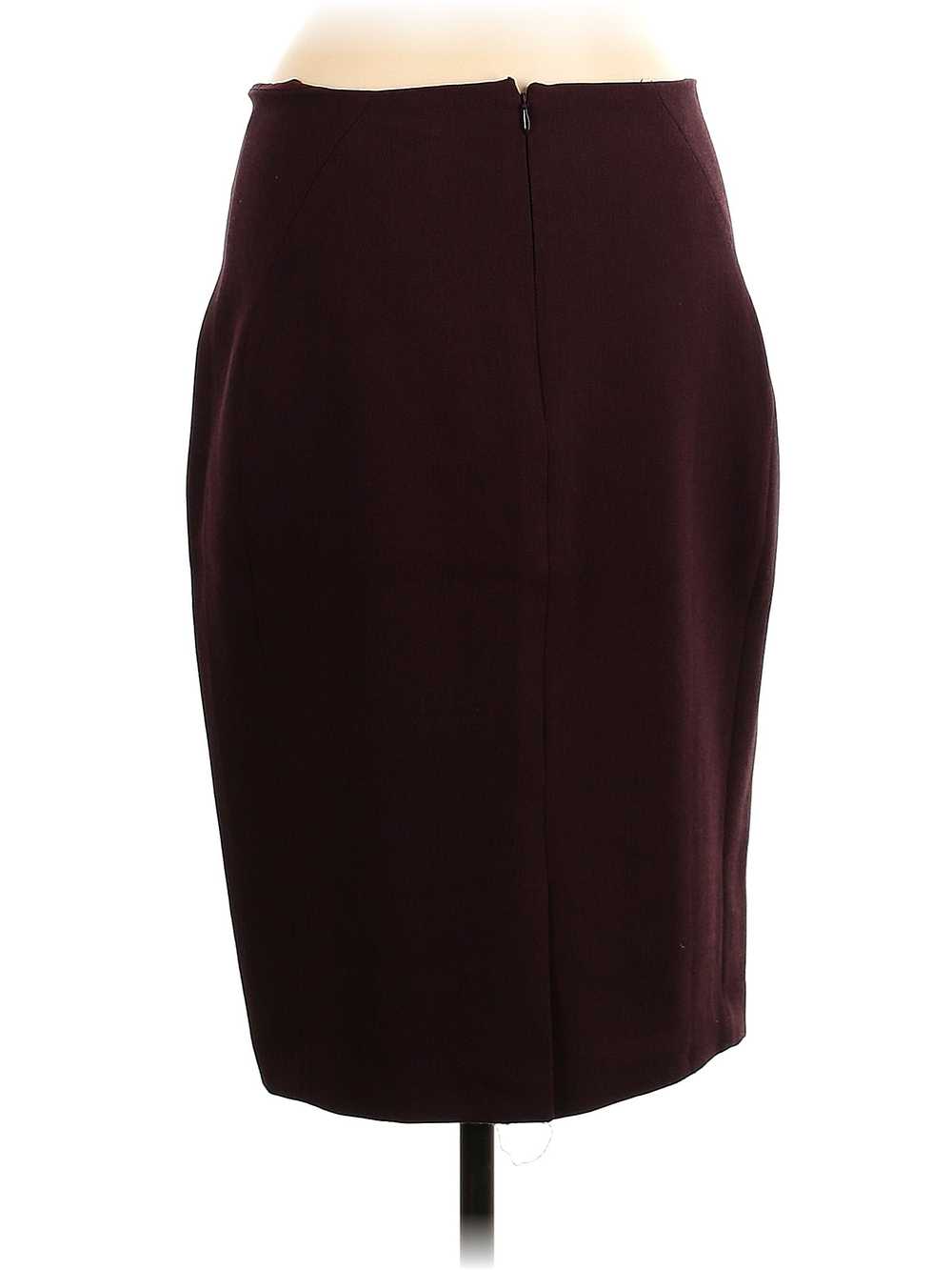 White House Black Market Women Red Formal Skirt 6 - image 2