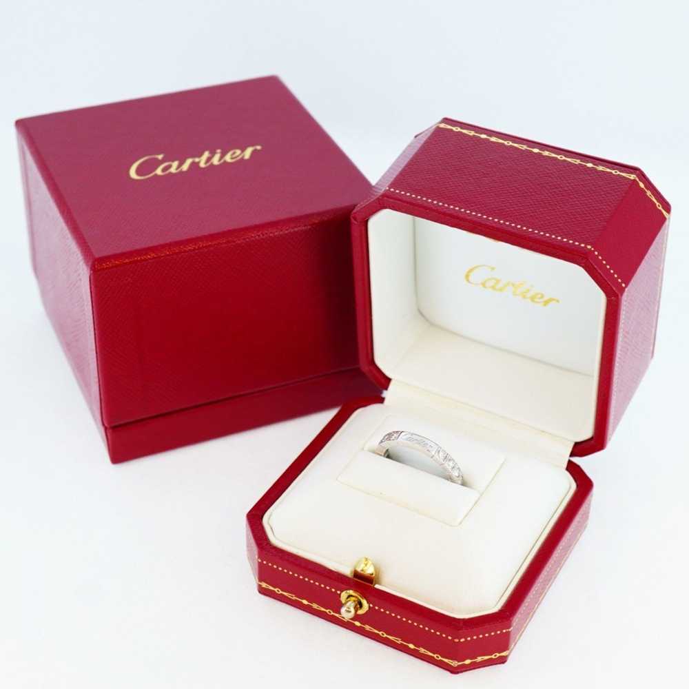 Cartier Cartier Ring Lanier Full Diamond K18WG Wh… - image 6