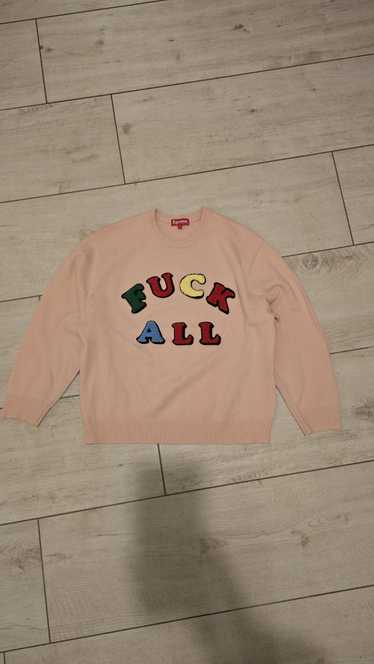 Supreme supreme fuck sweater - Gem