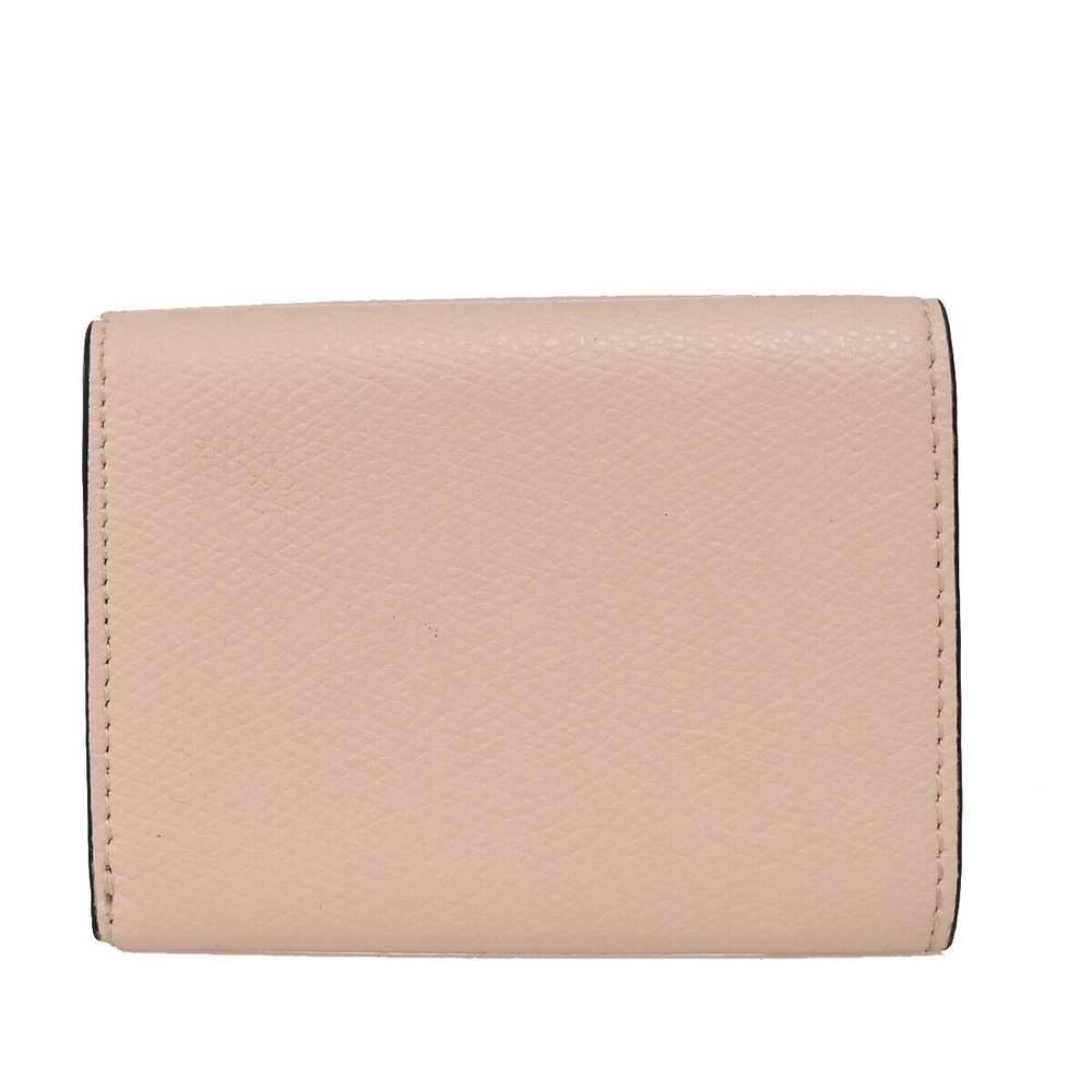 Fendi Zucca Pink Leather Wallet (Pre-Owned) - image 2