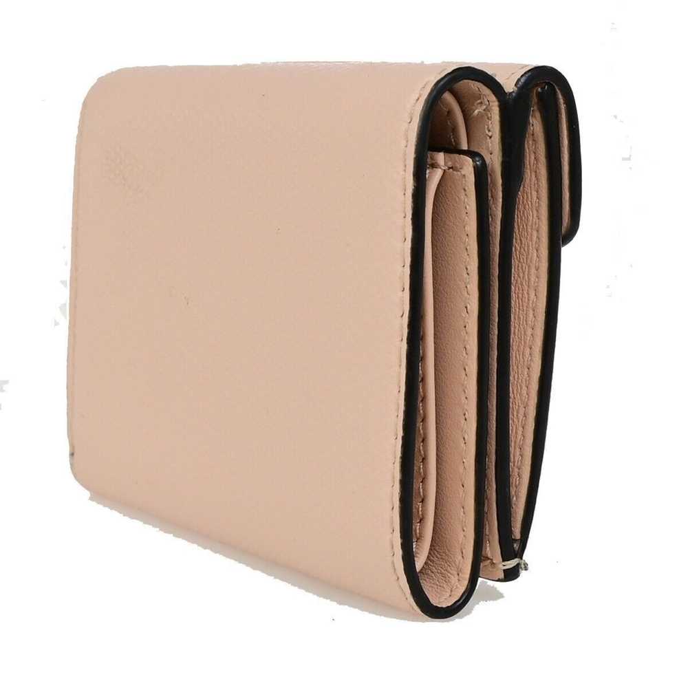 Fendi Zucca Pink Leather Wallet (Pre-Owned) - image 4