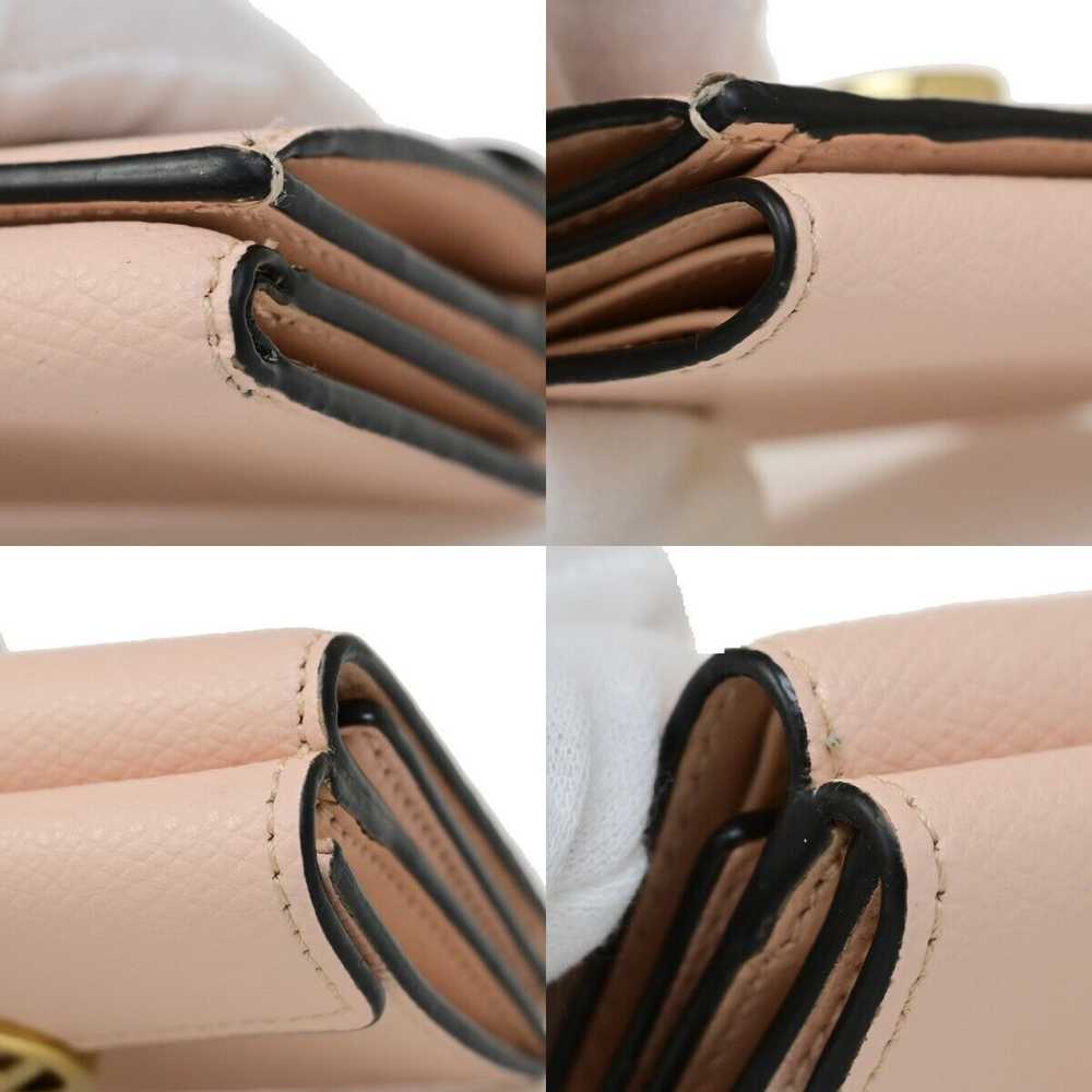 Fendi Zucca Pink Leather Wallet (Pre-Owned) - image 7