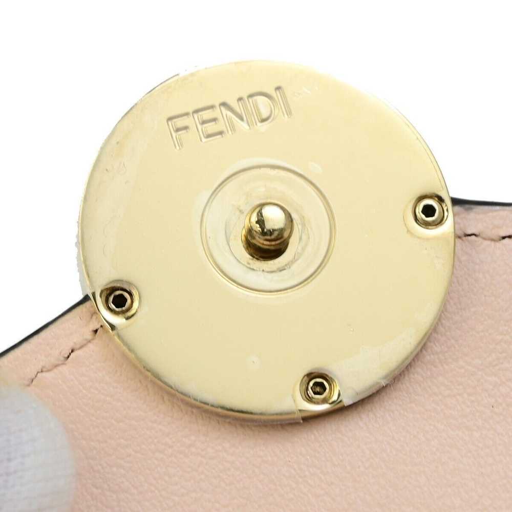 Fendi Zucca Pink Leather Wallet (Pre-Owned) - image 9