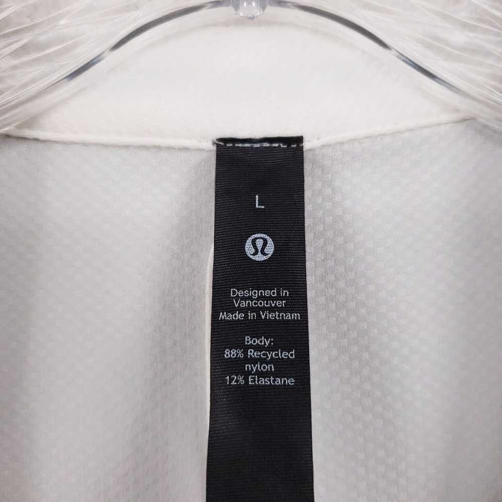 Lululemon Mens Large White Pique Classic Fit Shor… - image 7