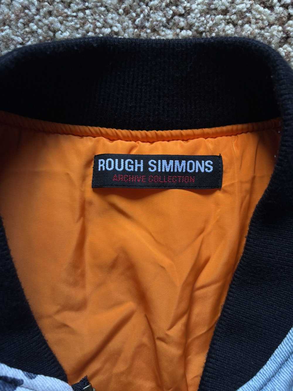 Rough Simmons Ora! Ora! Ora! Patched Bomber Jacket - image 5