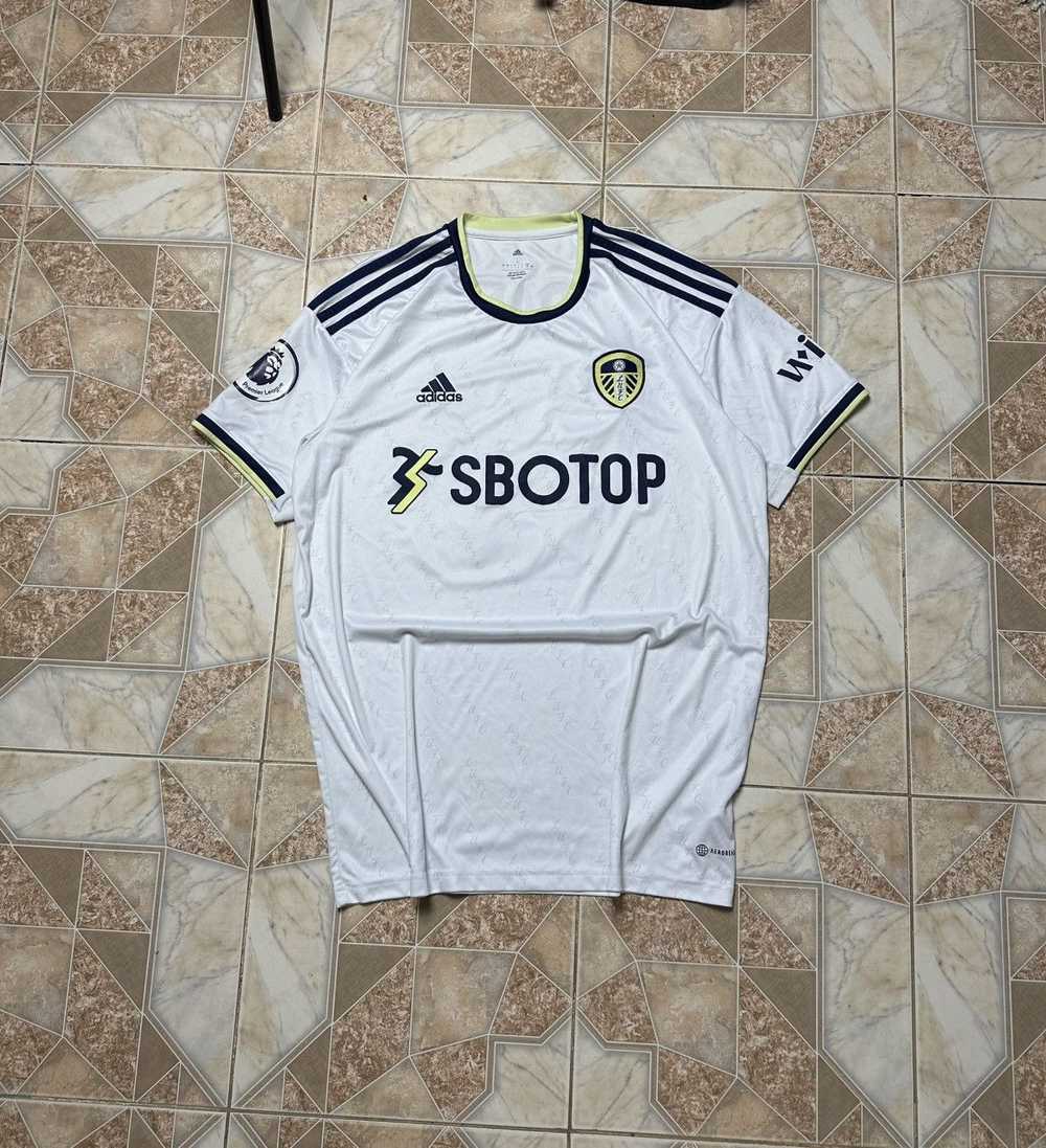 Adidas × Soccer Jersey × Vintage LEEDS ADIDAS 202… - image 1