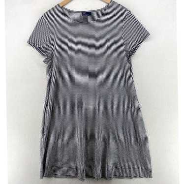 Gap Cotton Modal Jersey Striped Shift Tunic Mini … - image 1