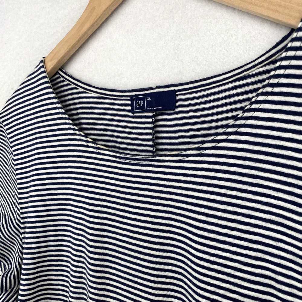 Gap Cotton Modal Jersey Striped Shift Tunic Mini … - image 2