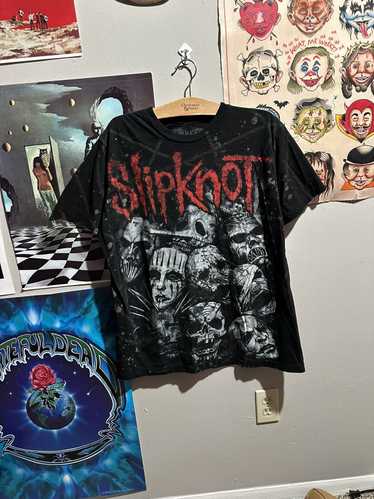 Band Tees × Vintage Vintage Slipknot All Over Prin