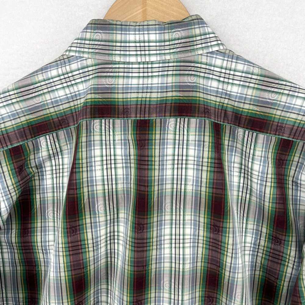 Etro ETRO Mens XL Ombre Effect Plaid Jacquard Pai… - image 5