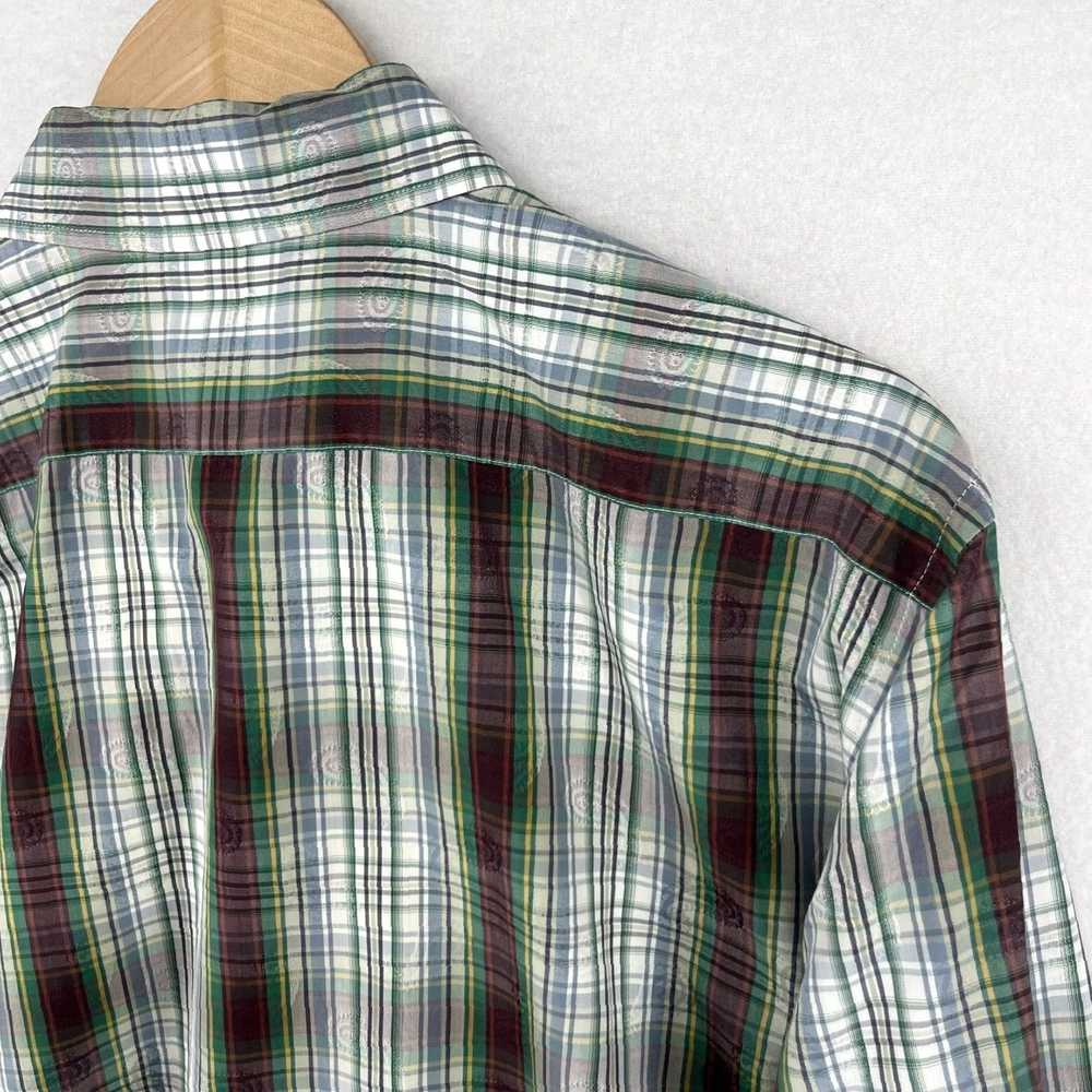 Etro ETRO Mens XL Ombre Effect Plaid Jacquard Pai… - image 6