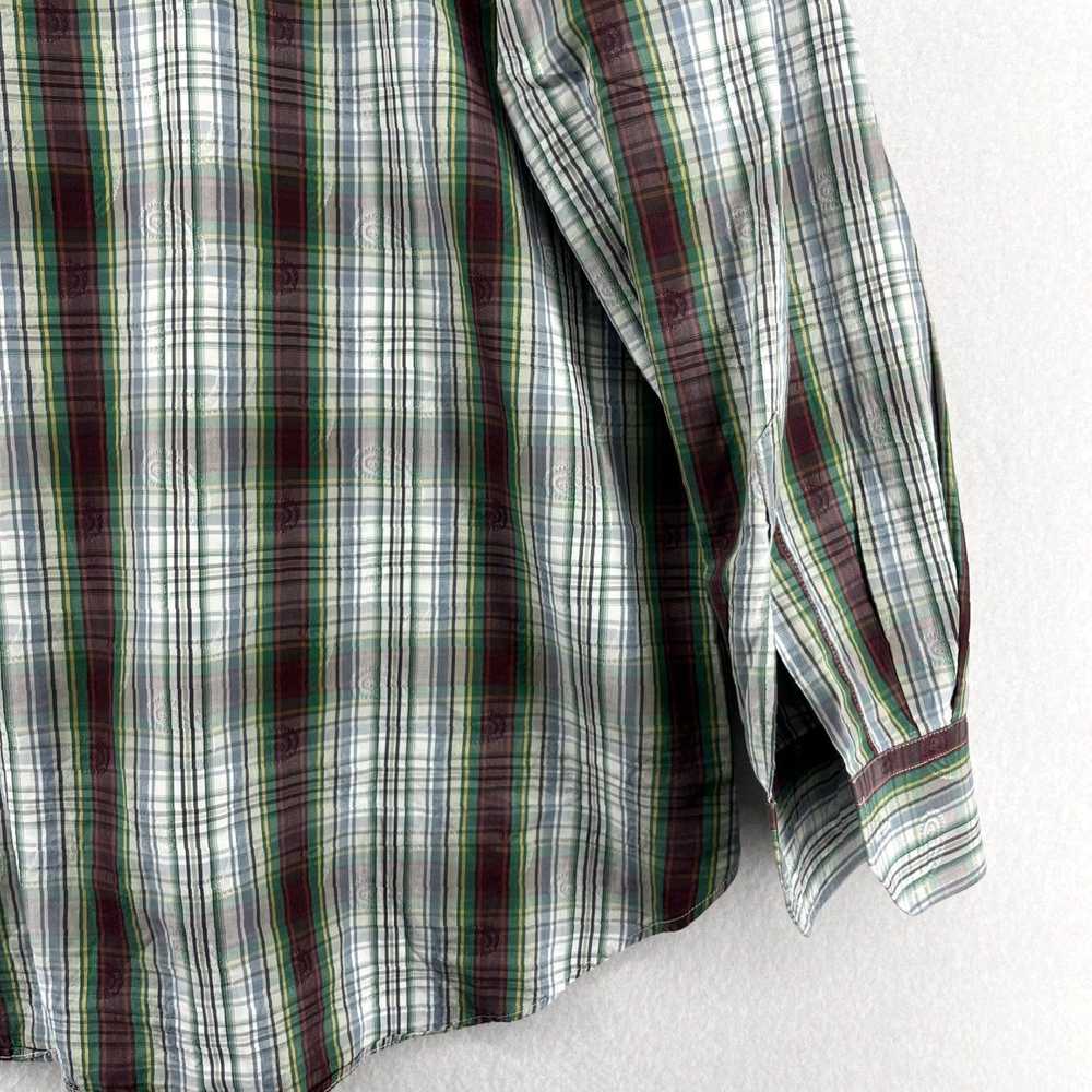 Etro ETRO Mens XL Ombre Effect Plaid Jacquard Pai… - image 7