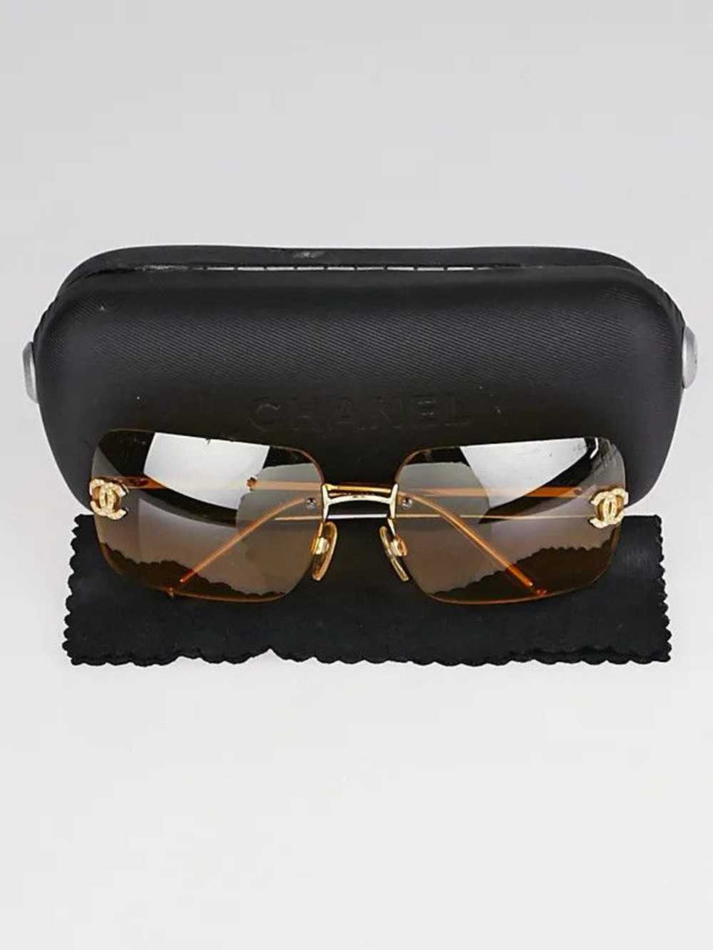 Chanel × Streetwear × Vintage Chanel Sunglasses 4… - image 2