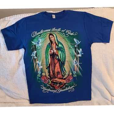 Vintage HEAVENLY INTERCESSOR VIRGIN MARY HOLY GUA… - image 1