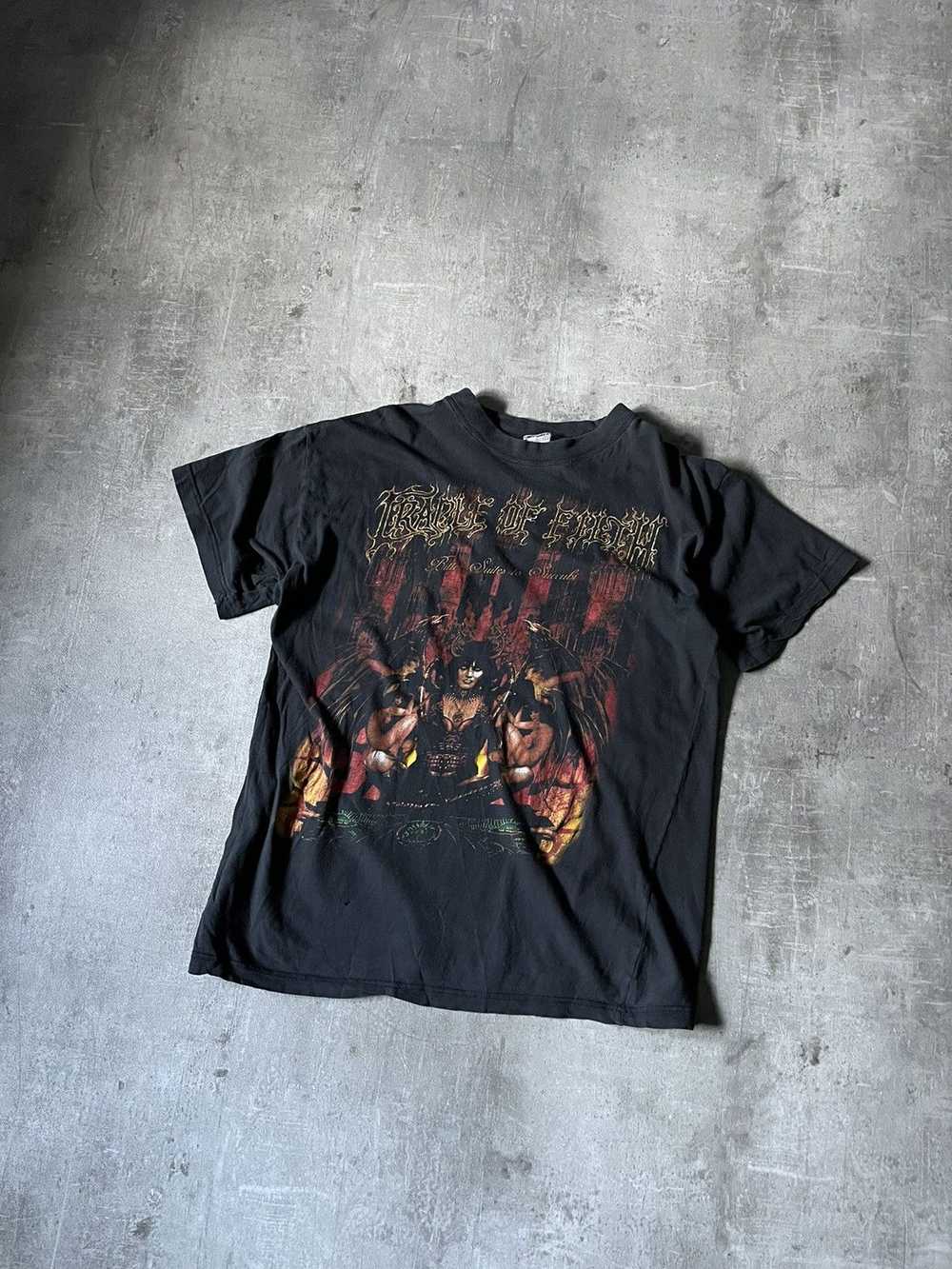 Band Tees × Rock T Shirt × Vintage Vintage Cradle… - image 1