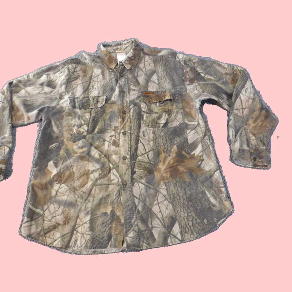 Vintage Authentic Mens Large Real Tree Camouflage… - image 2