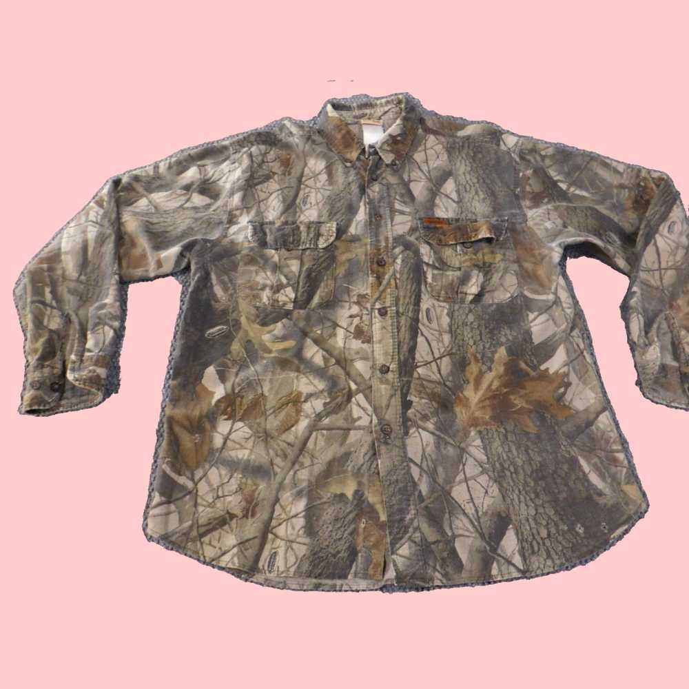 Vintage Authentic Mens Large Real Tree Camouflage… - image 3