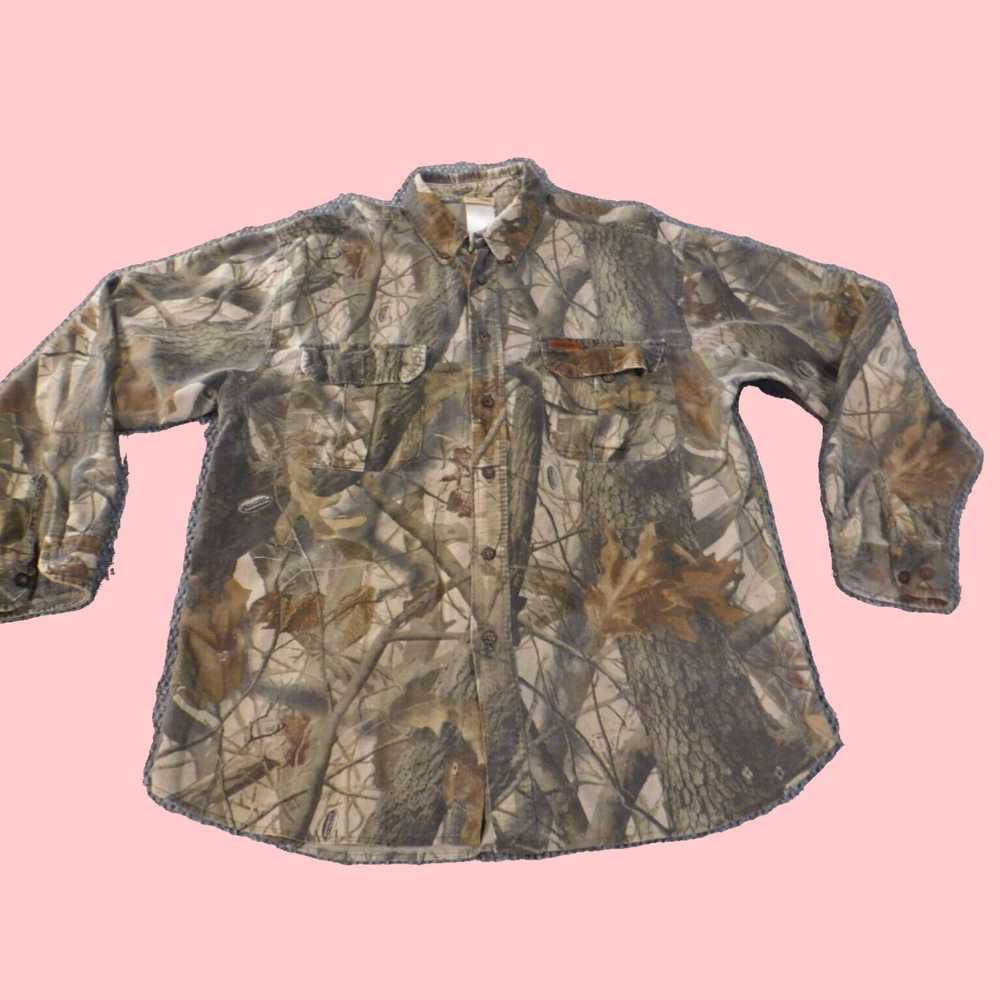 Vintage Authentic Mens Large Real Tree Camouflage… - image 4