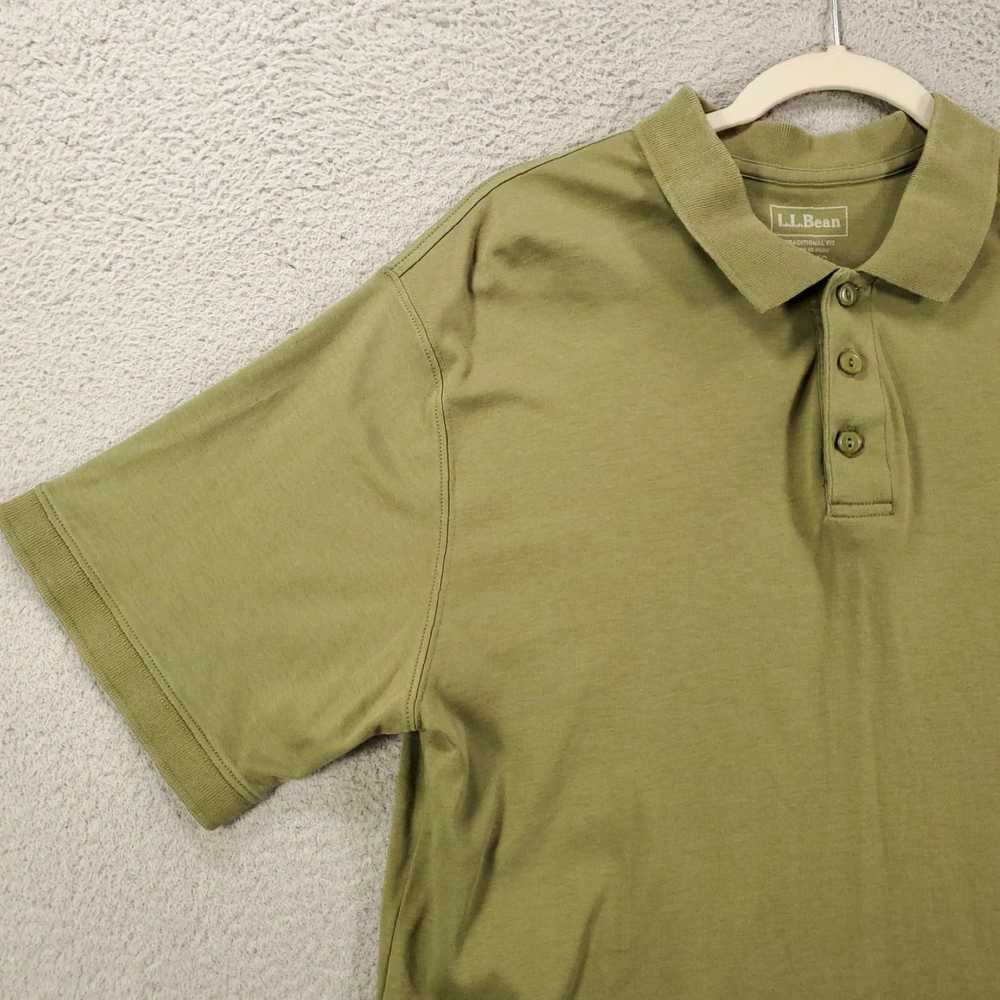 Vintage Mens Classic Green Pima Cotton Pullover S… - image 2