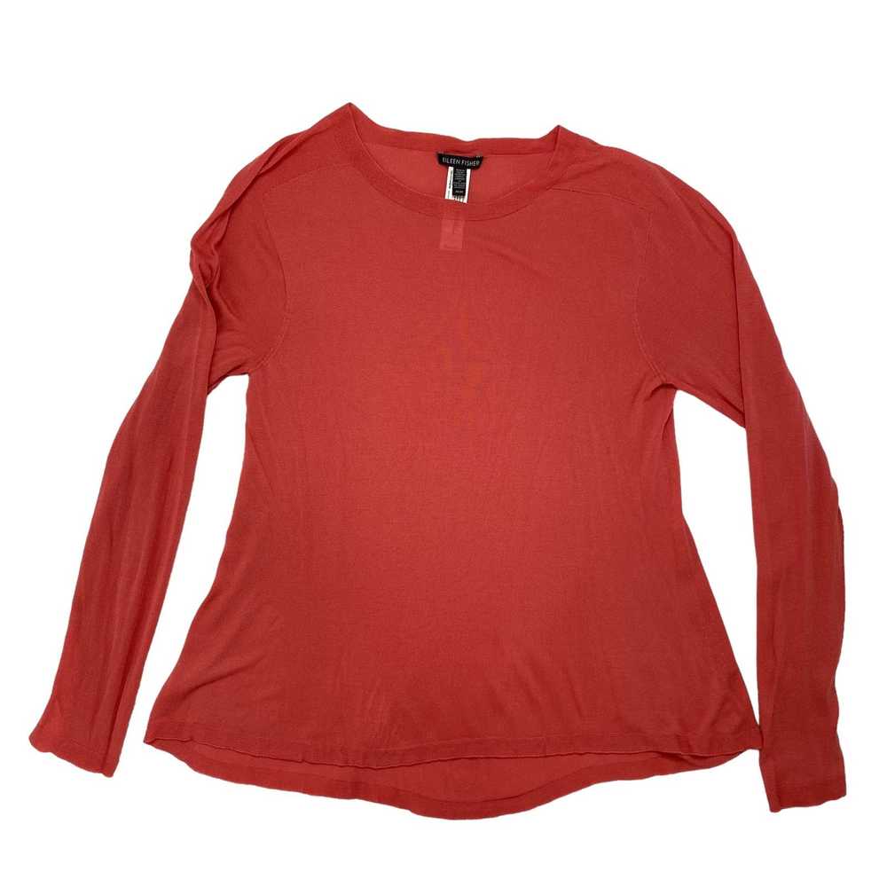 Eileen Fisher EILEEN FISHER Salmon Pink Lyocell F… - image 4