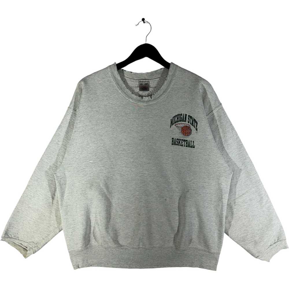 Vintage Vintage Michigan State Basketball Crewneck - image 2