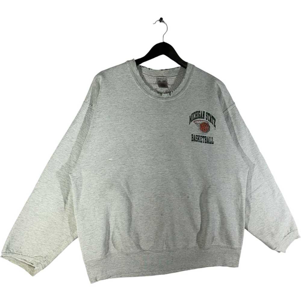 Vintage Vintage Michigan State Basketball Crewneck - image 4