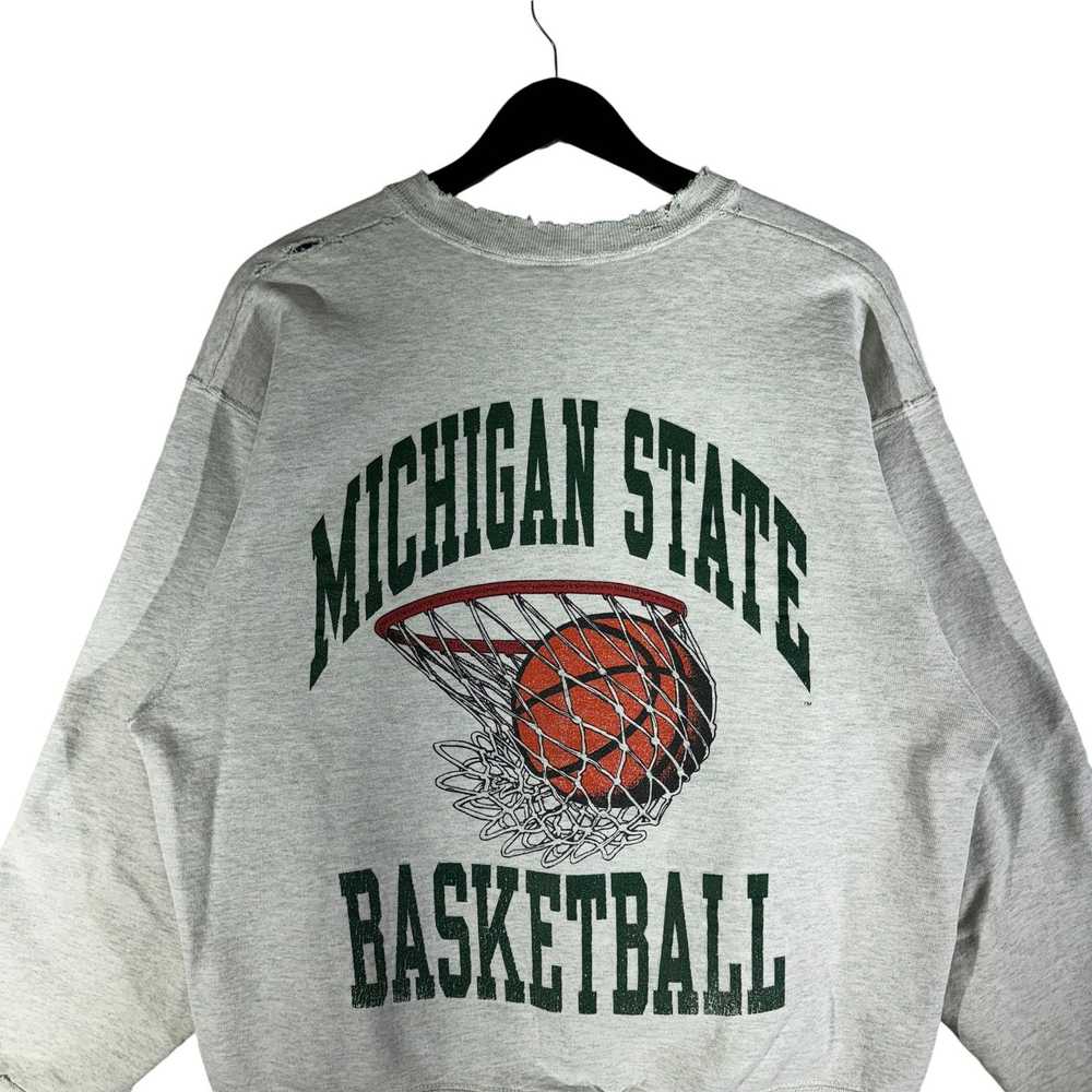 Vintage Vintage Michigan State Basketball Crewneck - image 6