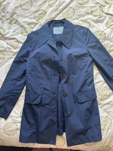 Prada Navy blue cotton/polyester jacket