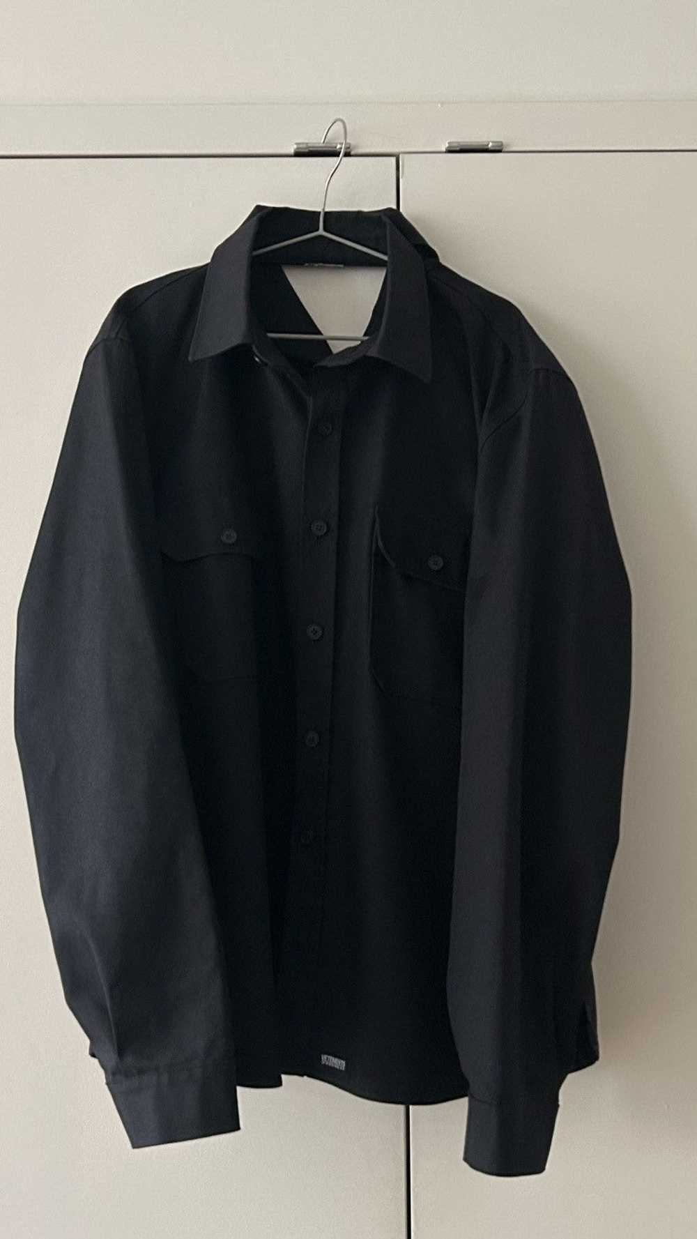 Vetements SS16 double faced workwear shirt - image 1