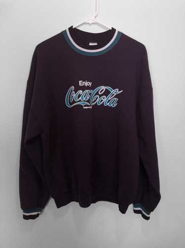 Coca Cola × Vintage Vintage Purple Coca Cola Crewn