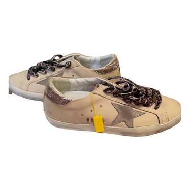 Golden Goose Superstar leather trainers