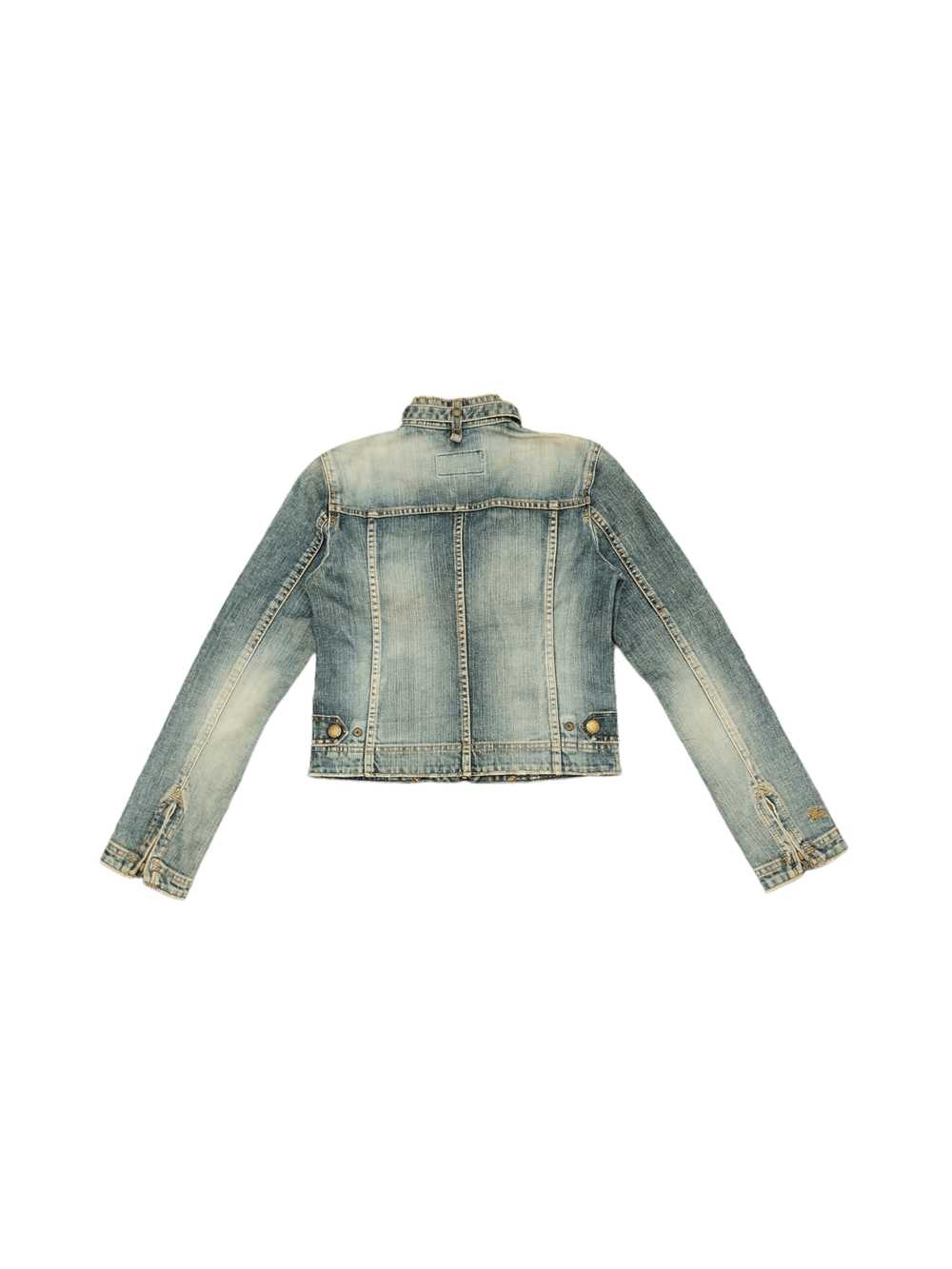 Burberry Burberry Blue Label Cropped Denim Jacket - image 11