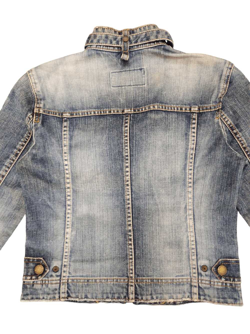 Burberry Burberry Blue Label Cropped Denim Jacket - image 12