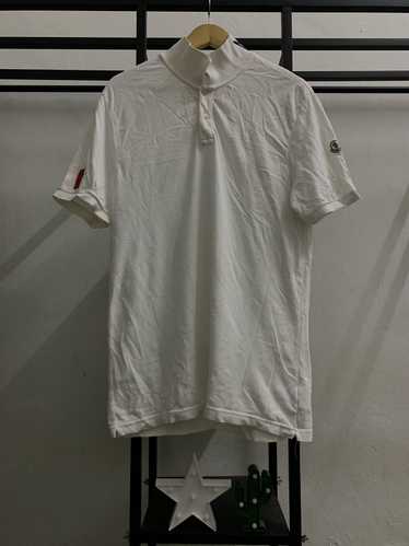 Moncler 🔥HOT🔥MONCLER POLO TEE SPELLOUT COLLAR - image 1