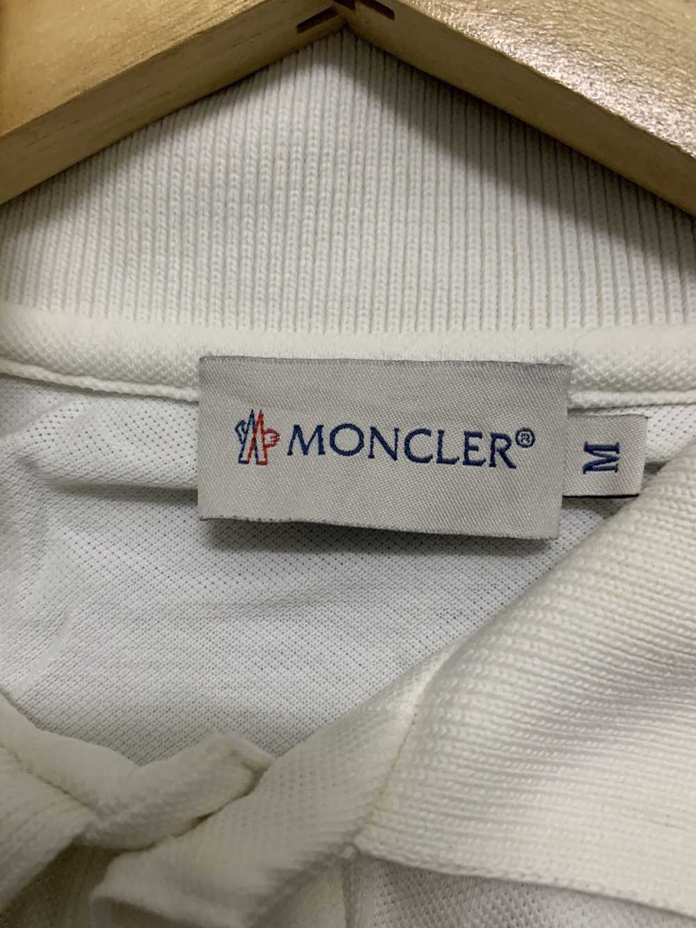 Moncler 🔥HOT🔥MONCLER POLO TEE SPELLOUT COLLAR - image 6