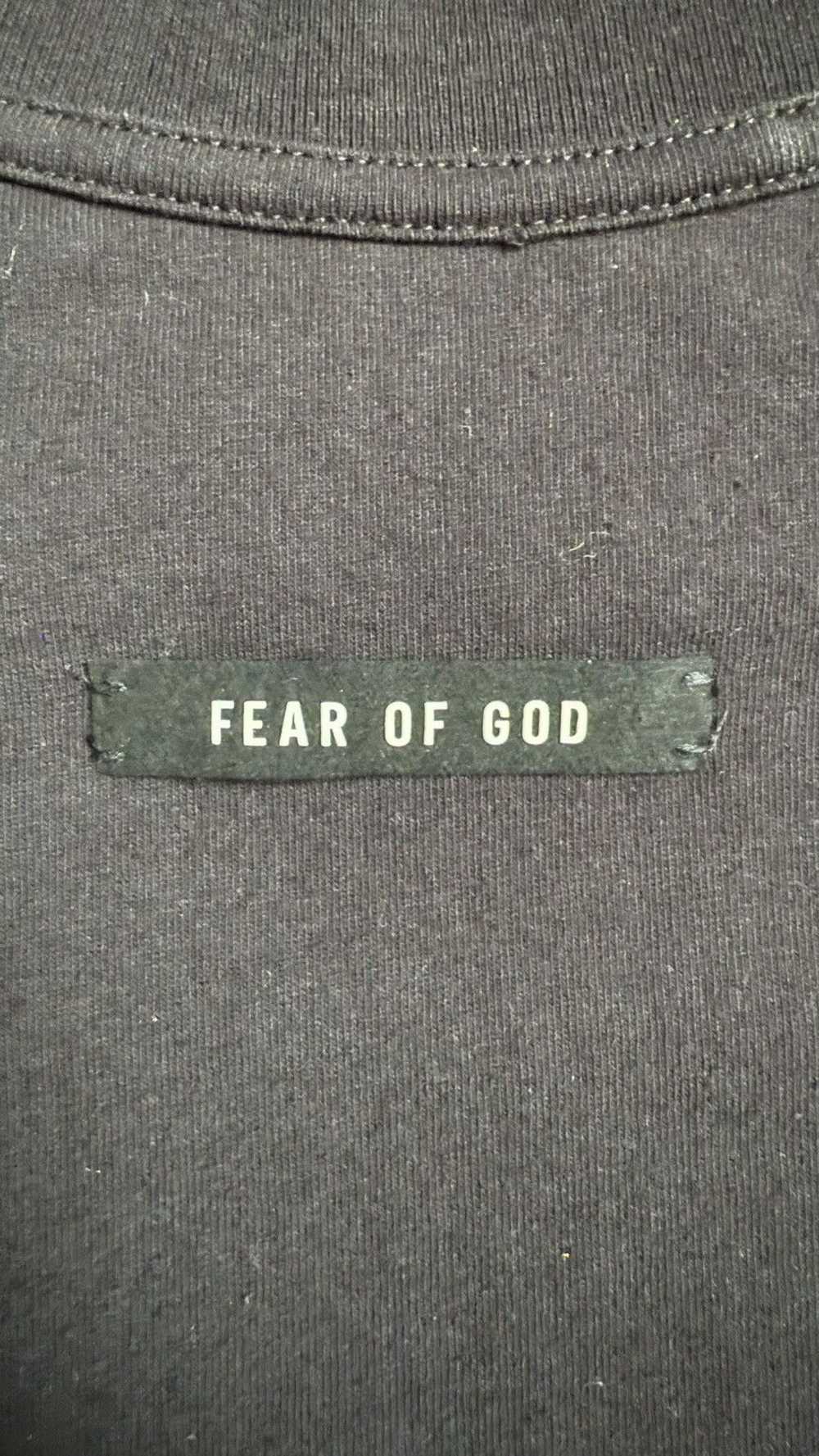 Fear of God FEAR OF GOD LONG SLEEVE FG Black Tee … - image 9