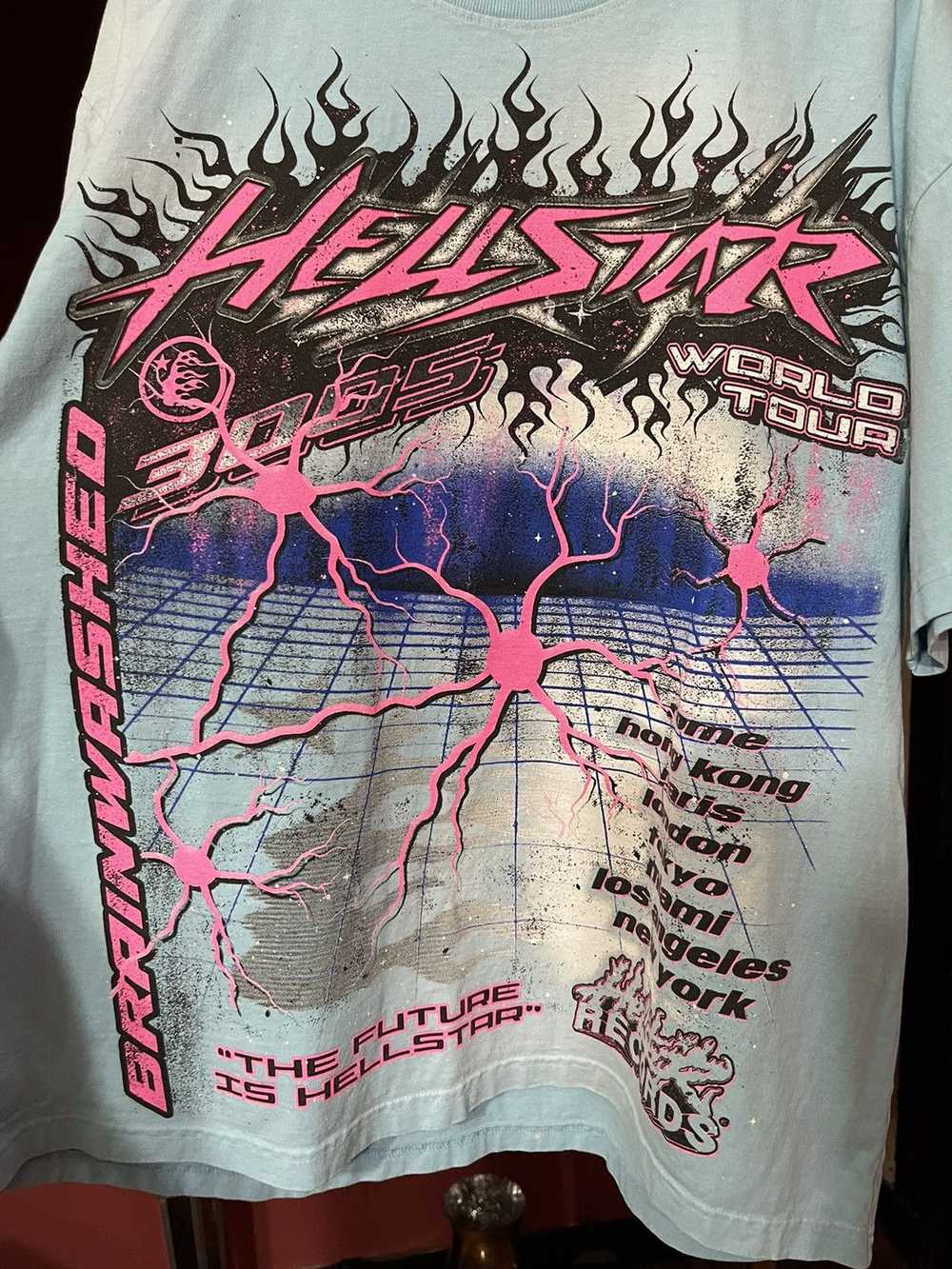 HELLSTAR Hellstar Neuron Tour T Shirt Size XL - image 2