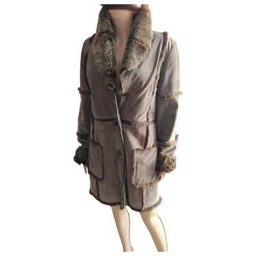 Non Signé / Unsigned Leather coat - image 1