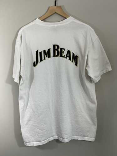 Vintage Jim Beam Sparkle Logo Bourbon 90s Tee