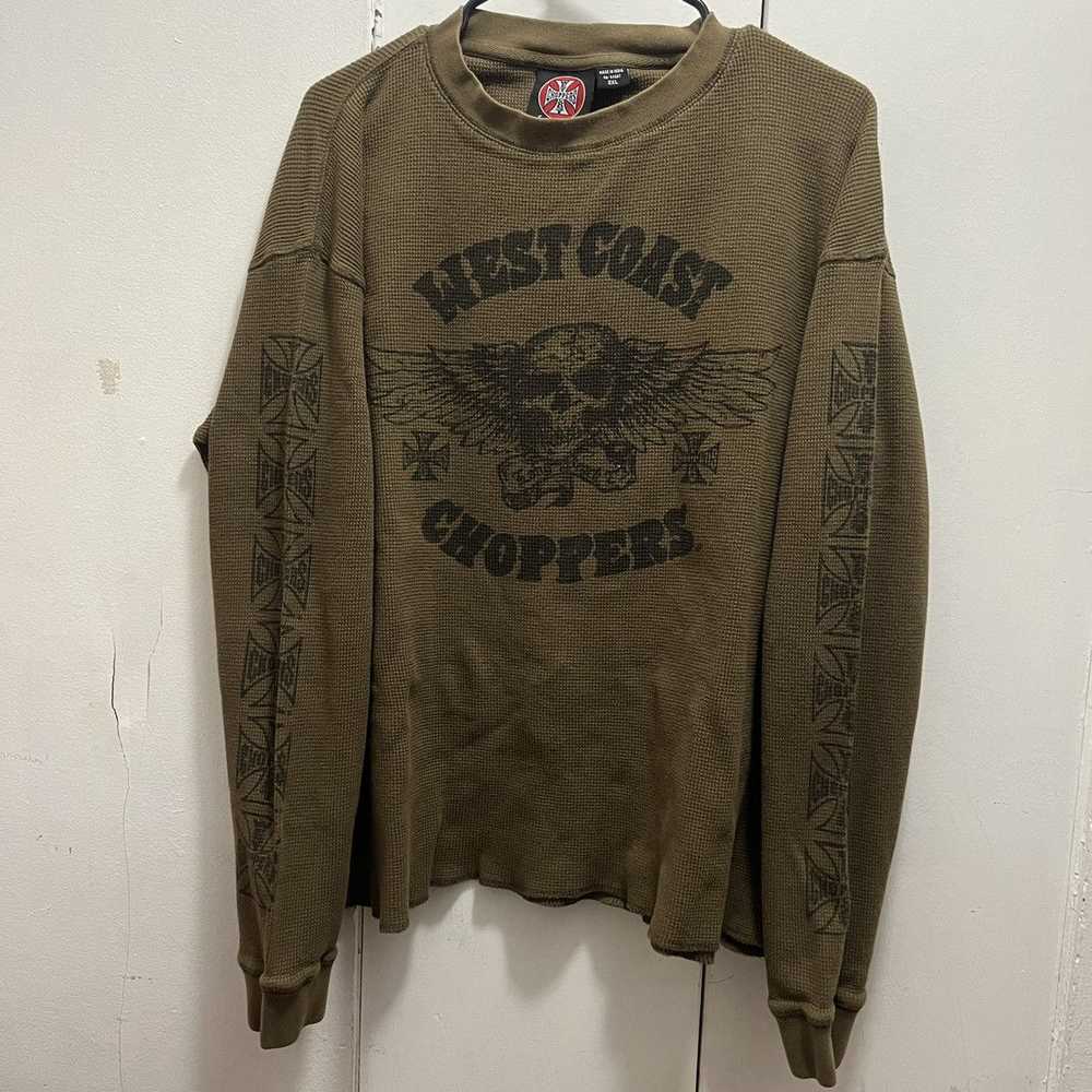 Rare × Vintage Vintage West Coast Choppers Long S… - image 1