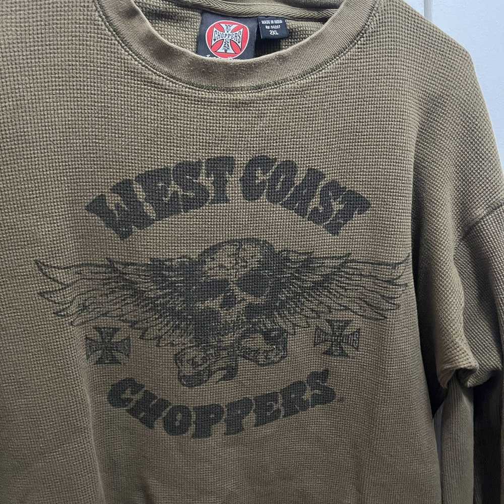 Rare × Vintage Vintage West Coast Choppers Long S… - image 4