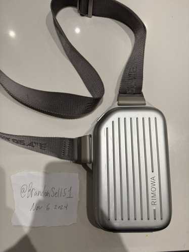 Rimowa RIMOWA Aluminum Sling Clutch Cross Body Bag